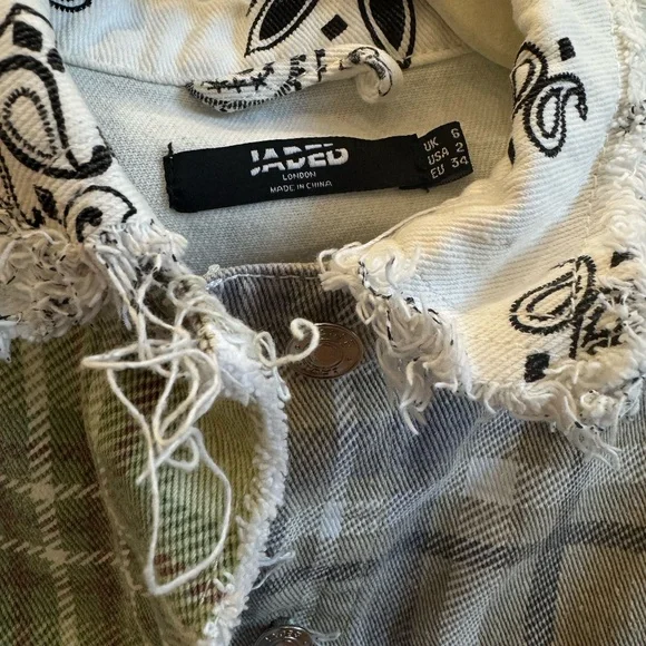 JADED LDN Patchwork Jacket - Picture 3 of 4